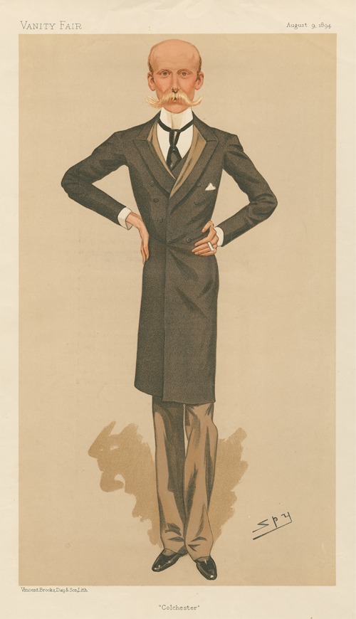 Military and Navy; ‘Colchester’, Captain Herbert Scarisbrick Naylor Leyland, August 9, 1894