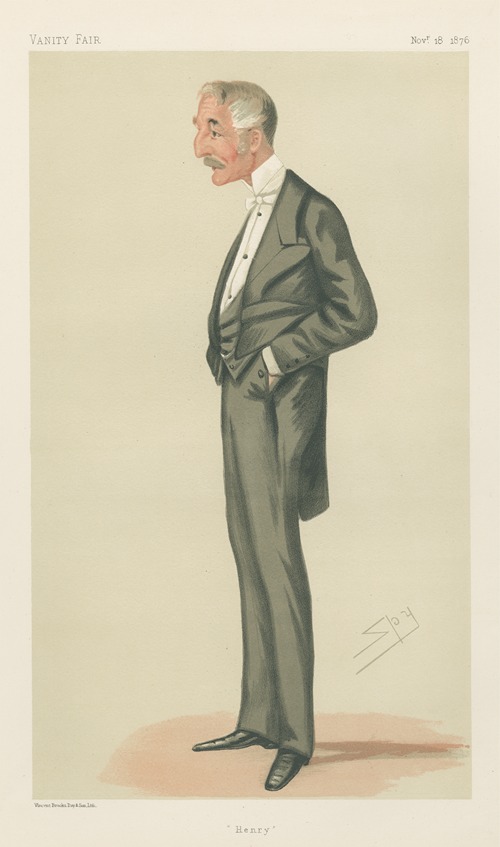 Military and Navy; ‘Henry’, Major-General Sir Henry Percival De Bathe, November 18, 1876