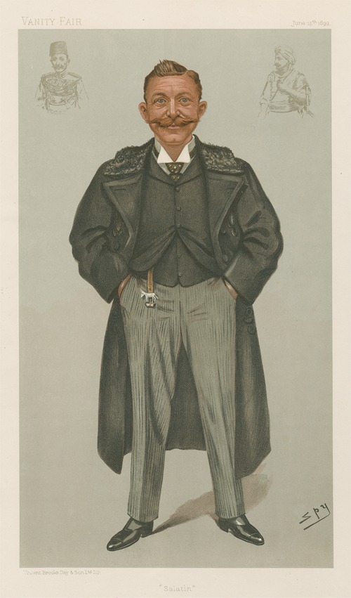Military and Navy; ‘Lalatin’, Colonel Sir Rudolf Carl Slatin, June 15, 1899