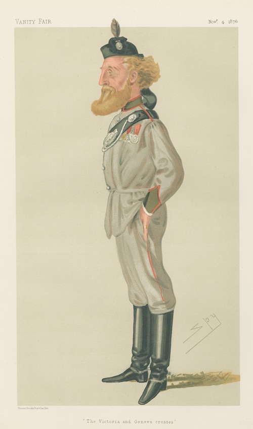 Military and Navy; ‘The Victoria and Geneva Crosses’, Colonel Robert James Lloyd Lindsay, November 4, 1876