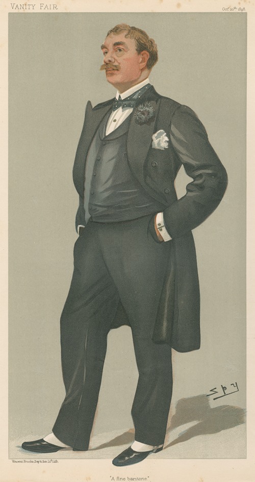 Musicians; ‘A Fine Baritone’, M. Victor Maurel, October 20, 1898