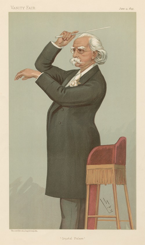 Musicians; ‘Crystal Palace’, Mr. August Manno, June 13, 1895