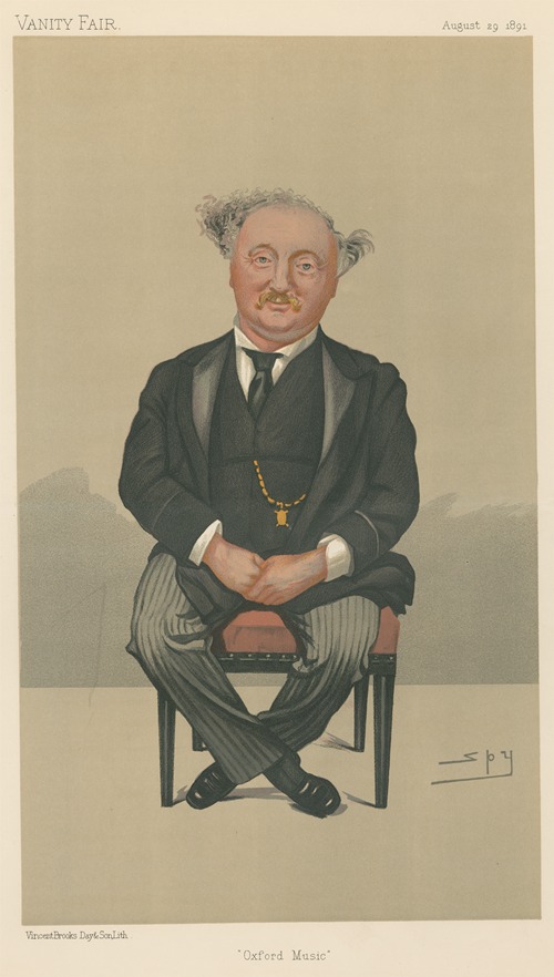 Musicians; ‘Oxford Music’, Sir John Stainer, August 29, 1891