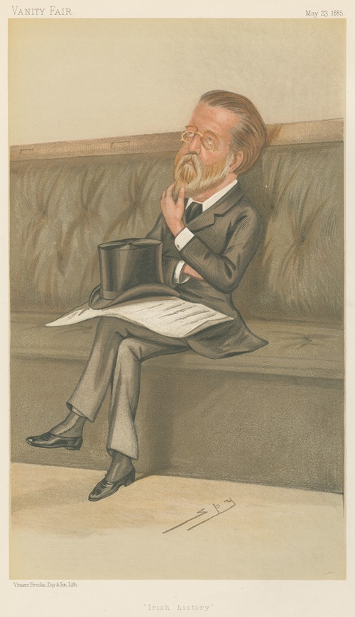 Newspapermen; ‘Irish History’, Gaslin McCarthy, May 23, 1885