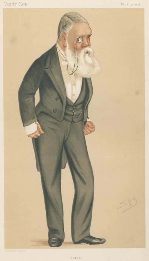 Newspapermen; ‘Punch’, M. Ian Taylor, March 11, 1876