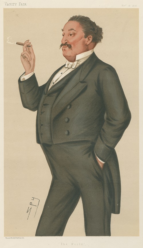 Newspapermen; ‘The World’, Mr. Edmund Hodgson Yates, November 16, 1878