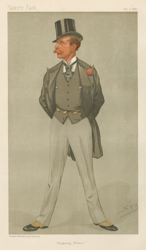 Politcians – ‘Fighting Ulster’. Mr. William Grey Ellison-Macartney. October 5, 1893