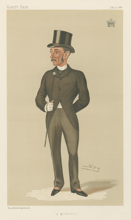 Politicians – ‘A Gentleman.’ The Earl of Zetland. 31 July 1886