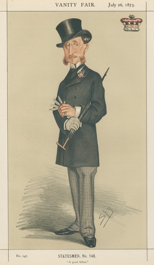 Politicians – ‘A good fellow’. Lord Colville of Colross. July 26, 1873