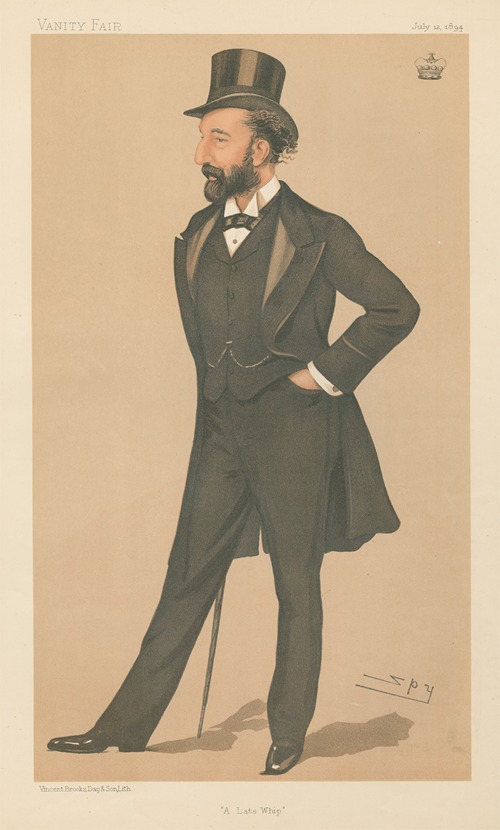 Politicians – ‘A Late Whip’. Lord Tweedmouth. 12 July 1894