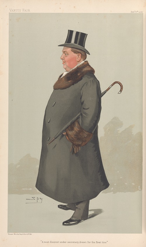 Politicians – ‘A most discreet Under Secretary, drawn for the first time’. The Earl of Donoughmore. February 9, 1905