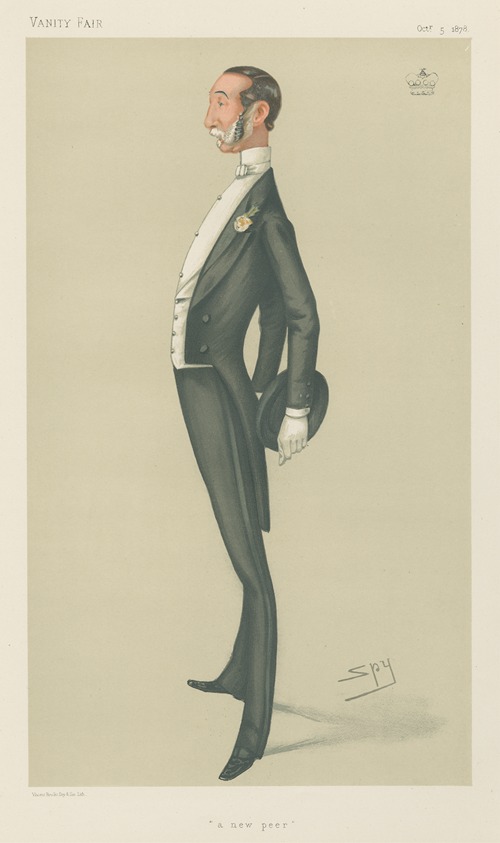 Politicians – ‘a new peer’. Lord Gerard. October 5, 1878
