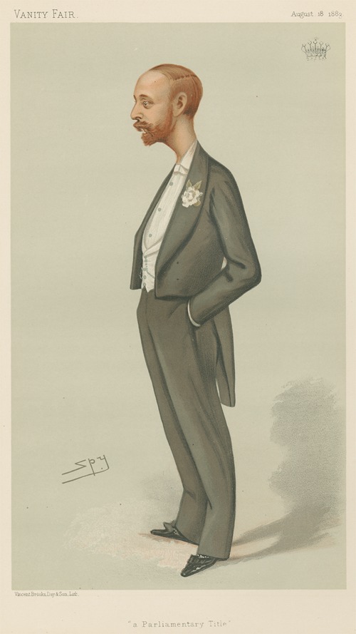 Politicians – ‘a Parliamentary Title’. The Earl of Onslow. 18 August 1883