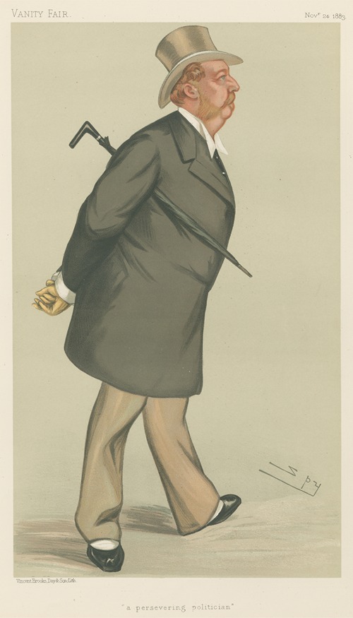 Politicians – ‘a persevering politician.’ The Earl of Milltown. 24 November 1883