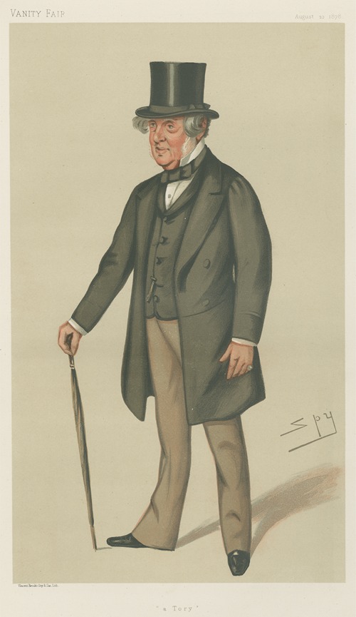 Politicians – ‘a Tory’. Colonel John Sidney North. 10 August 1878