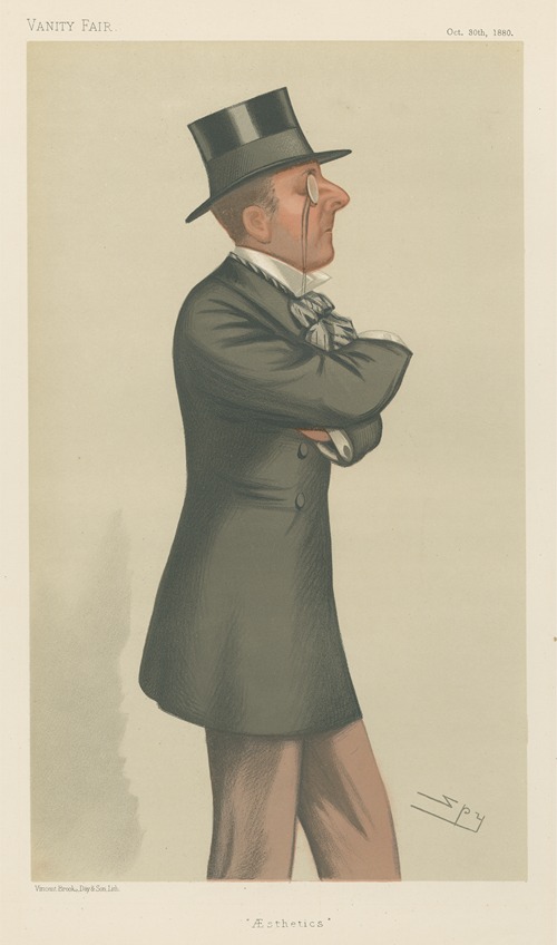 Politicians – ‘Aesthetics’. The Hon Percy Scawen Wyndham. 30 October 1880