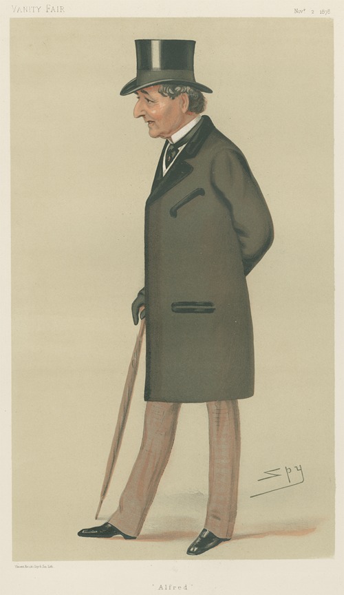 Politicians – ‘Alfred’. Mr. Alfred Montgomery. 2 November 1878