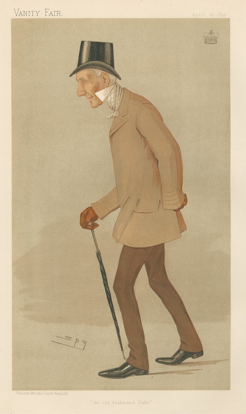 Politicians – ‘An old fashioned Duke’. The Duke of Somerset. 27 April 1893
