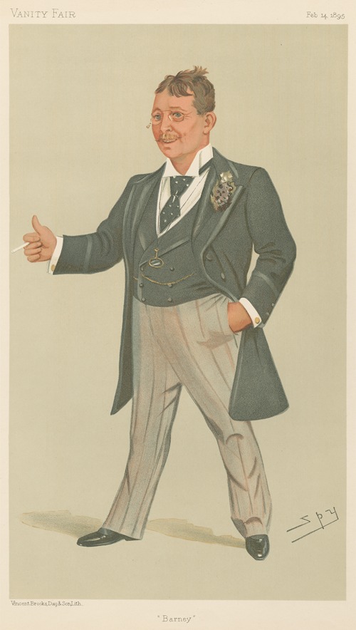 Politicians – ‘Barney’. Mr. Barnett I. Barnato. February 14, 1895