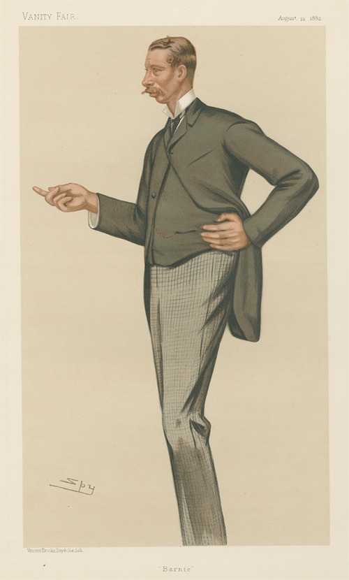 Politicians – ‘Barnie’. The Hon. Bernard Edward Barnaby Fitzpatrick. August 12, 1882