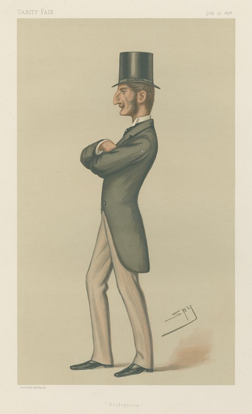 Politicians – ‘Bridegroom’. Lord Claud John Hamilton. July 27, 1878