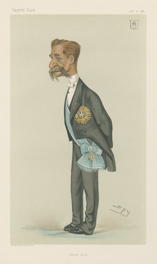 Politicians – ‘Burra Dick’ Sir Richard Temple. 15 January 1881