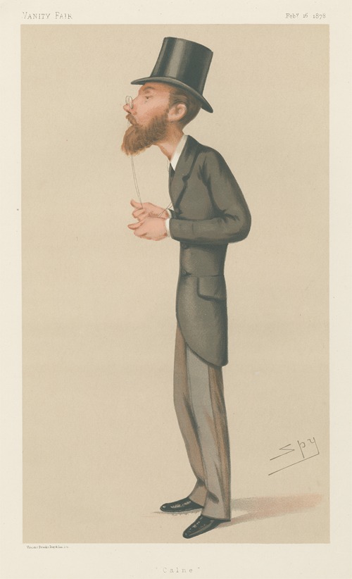 Politicians – ‘Calne’. Lord Edmund George Fitzmaurice. February 16, 1878