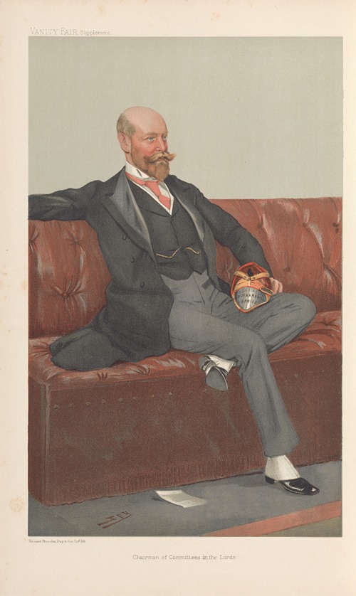 Politicians – ‘Chairman of Committees in the Lords.’ The Earl of Onslow. 20 April 1905