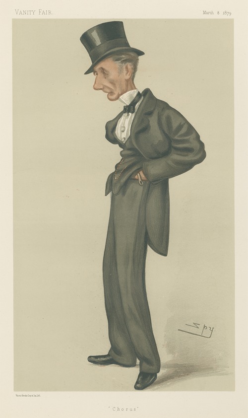 Politicians – ‘Chorus’. Admiral Sir William Edmonstone. March 8, 1879