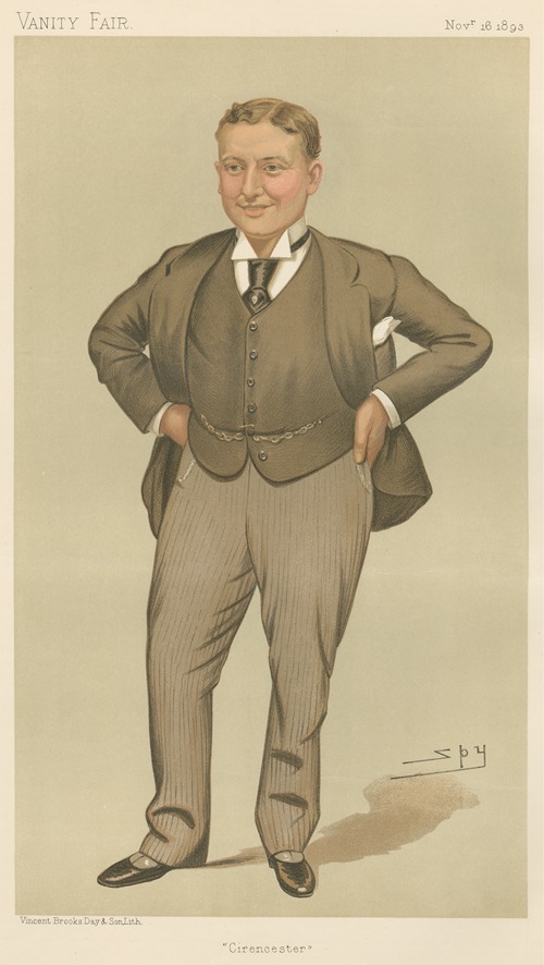 Politicians – ‘Cirencester’. Mr. Harry Lawson Webster Lawson. 15 November 1893