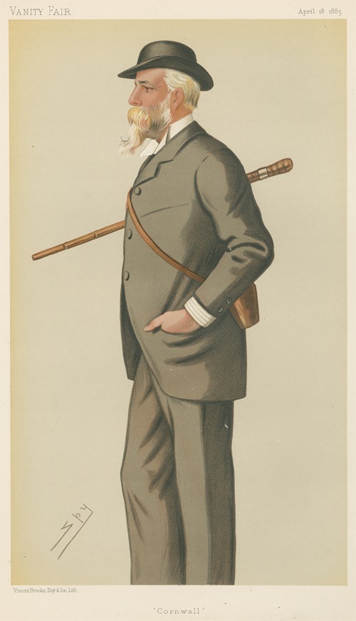 Politicians – ‘Cornwall’. Brydes-Willyams. April18, 1885