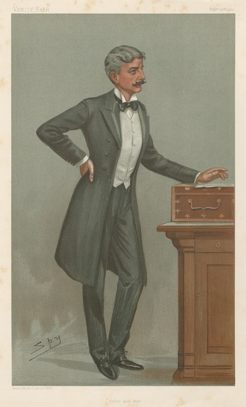 Politicians – ‘Dover and War’. Mr. George Wyndham. 20 September 1900