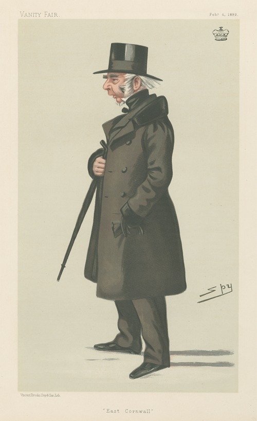 Politicians – ‘East Cornwall’. Lord Robartes. 4 February 1882