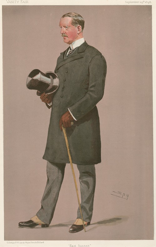 Politicians – ‘East Sussex’. Col. Brookfield. September 29, 1898