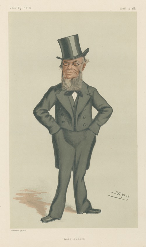 Politicians – ‘East Sussex’. Mr. George Burrow Gregory. April 17, 1880