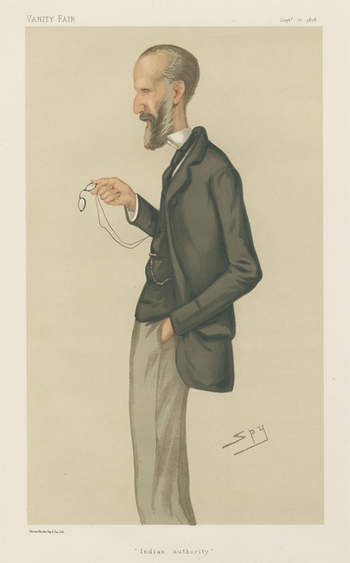 Politicians – ‘Indian authority’. Sir George Campbell. Sept 21, 1878