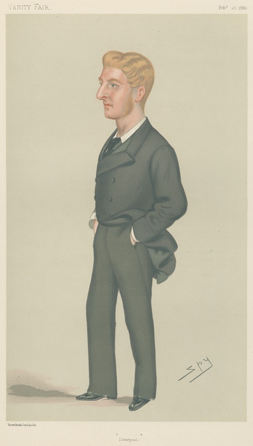 Politicians – ‘Liverpool’. Commander Lord Ramsay. 28 February 1880