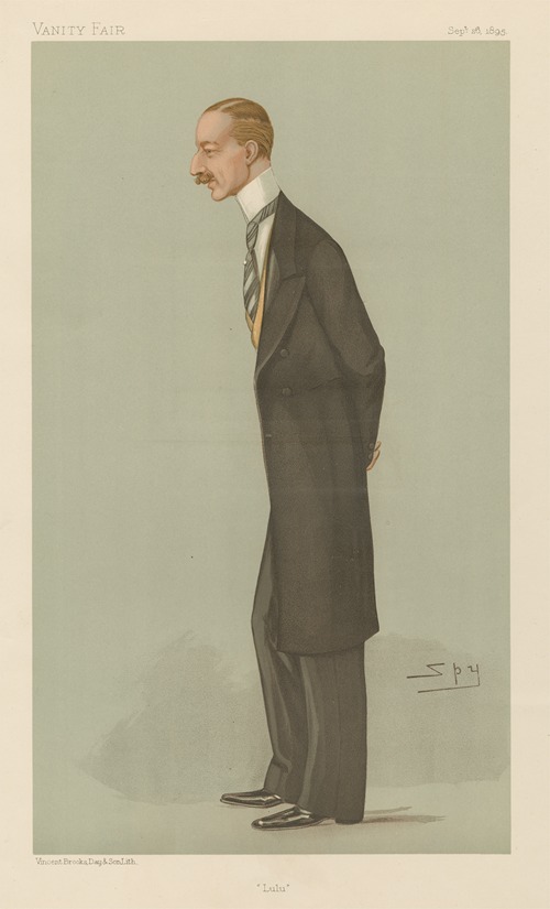 Politicians – ‘Lulu’. Lewis Vernon Harcourt. September 26, 1895