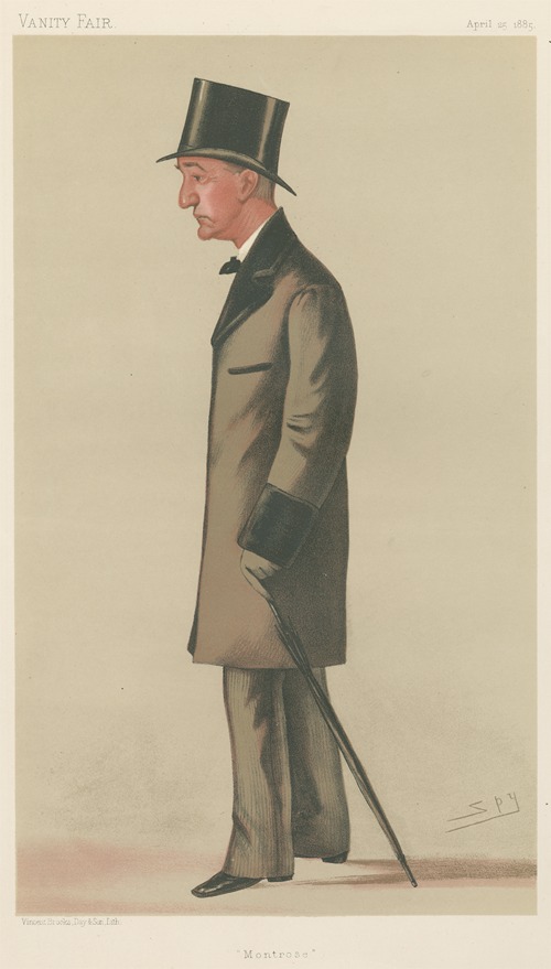 Politicians – ‘Montrose’. The Rt. Hon. William Edward Baxter. April 25, 1885