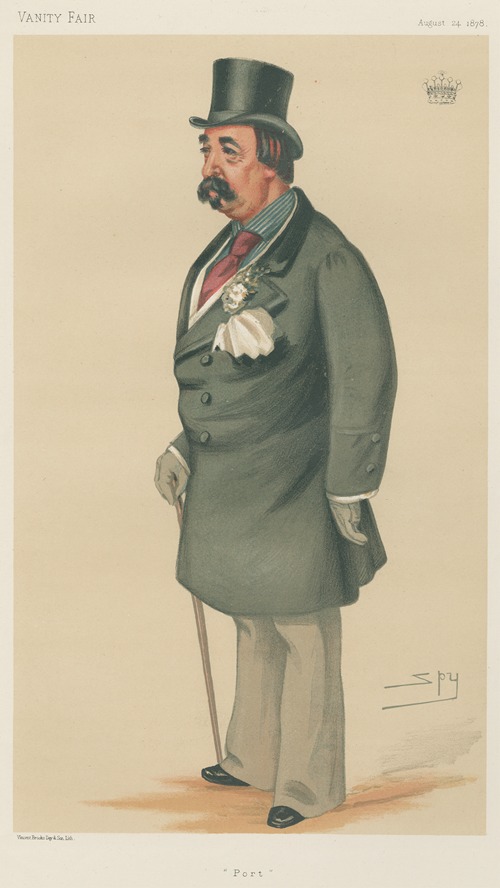 Politicians – ‘Port’. The Earl of Portarlington. 24 August 1878