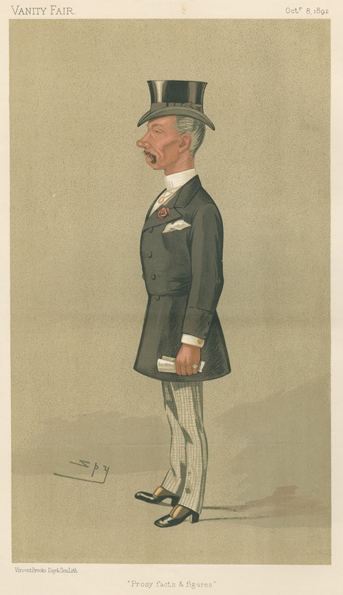 Politicians – ‘Prosy facts and figures. Mr. Seymour Keay. 8 October 1892
