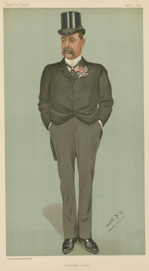 Politicians – ‘South-East Essex.’ Major Frederic Carne Rasch. 1 April 1896