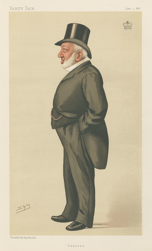 Politicians – ‘Sweansea’. Sir Henry Hussey Vivian. 5 June 1886