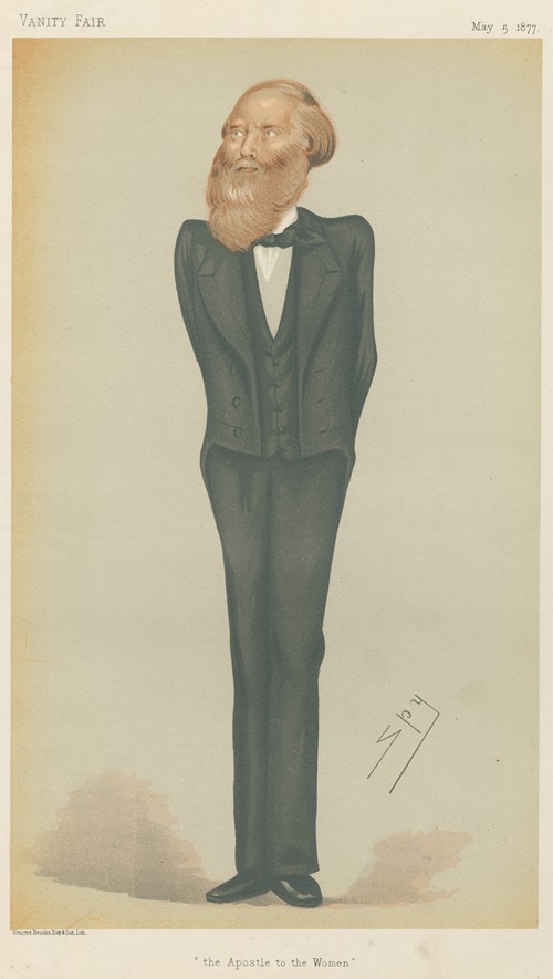 Politicians – ‘The Apostle to the Women’. Mr. Jacob Bright. 1 May 5, 1877