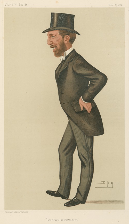 Politicians – ‘the brains of obstruction’. Mr. John O’Conner Power. 25 December 1886