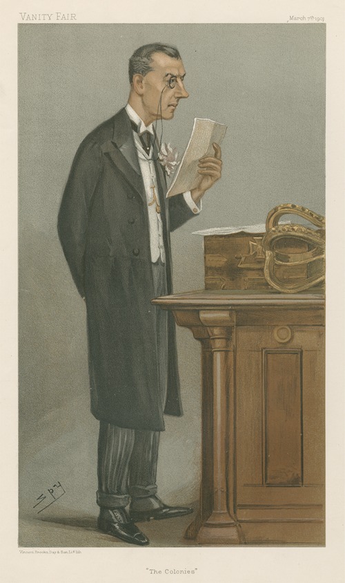 Politicians – ‘The Colonies’. Mr. Joseph Chamberlain. March 7, 1901