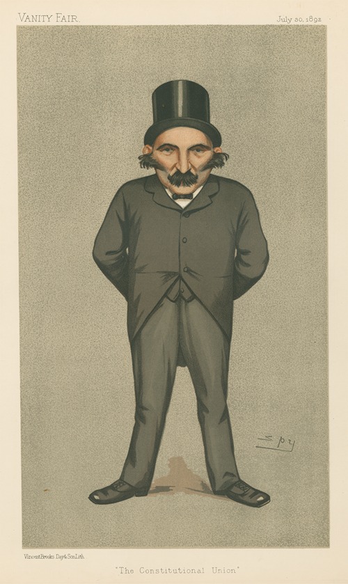 Politicians – ‘The Constututional Union’. Mr. Charles Wallwyn Radcliffe Cooke. July 30, 1892