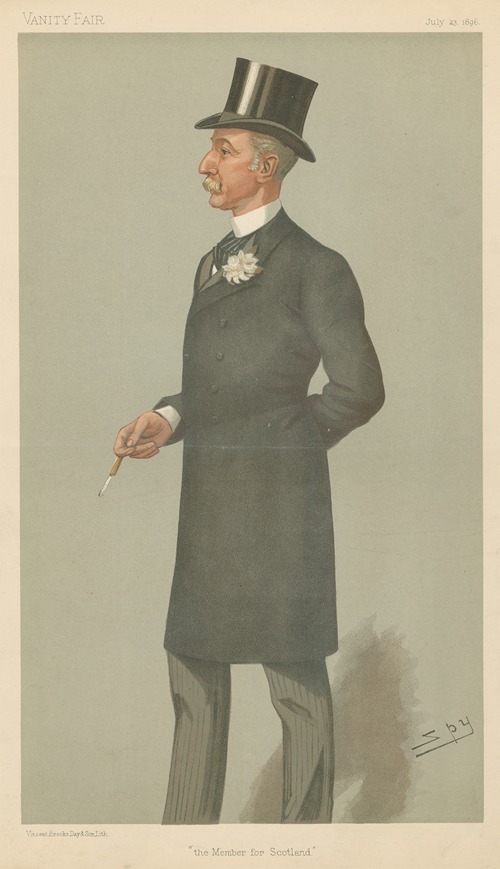 Politicians – ‘The Member for Scotland.’ Sir Lewis McIver. 23 July 1896