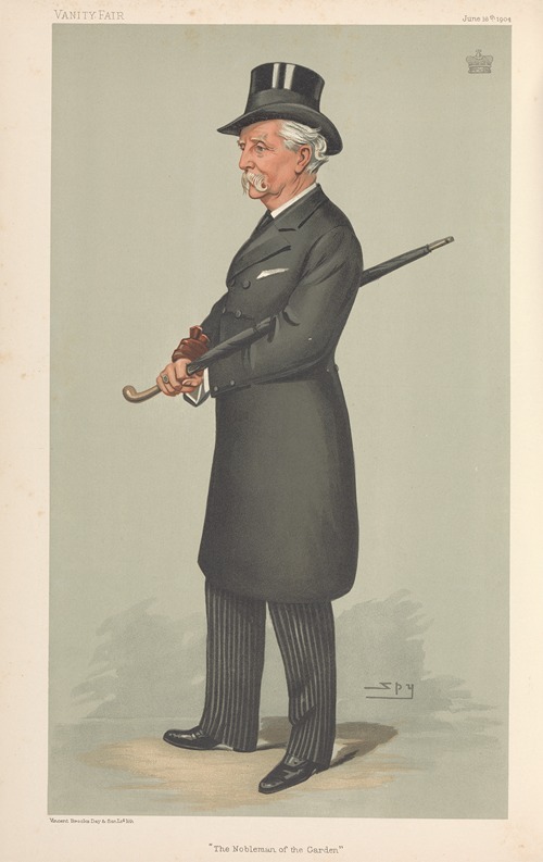 Politicians – ‘The Nobleman in the Garden’. Lord Redesdale. 16 June 1904