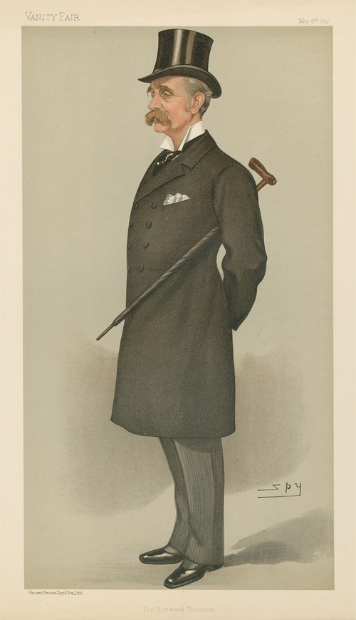 Politicians – ‘The Norwood Division’. Mr. Charles Ernest Tritton. 6 May 1897